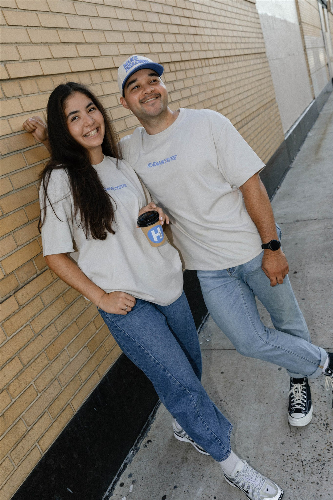 Boxy Heavyweight 'Coffee That Fuels the Journey' Tee